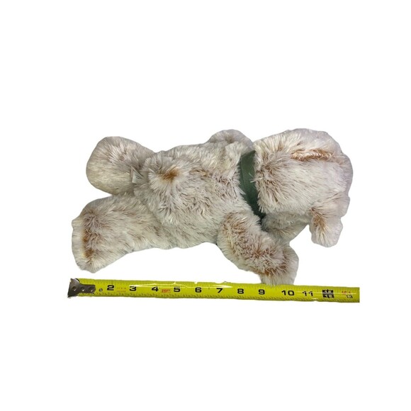 Fiesta Jesus Loves Me Puppy Dog w/ScarfPlush Stuffed Animal Two Tone Ivory Brwn - Picture 7 of 11